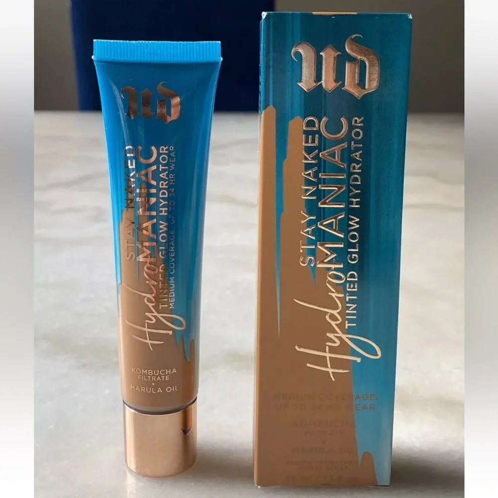 Urban Decay Stay Naked Hydromaniac Tinted Glow Hydrator Shade 60 Med/Dk🤎
